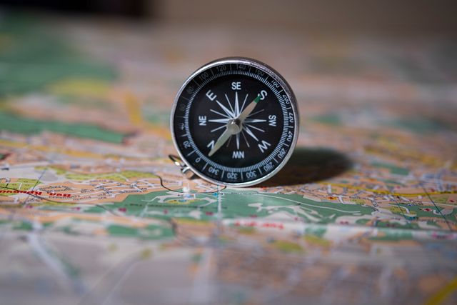 compass%20on%20a%20map